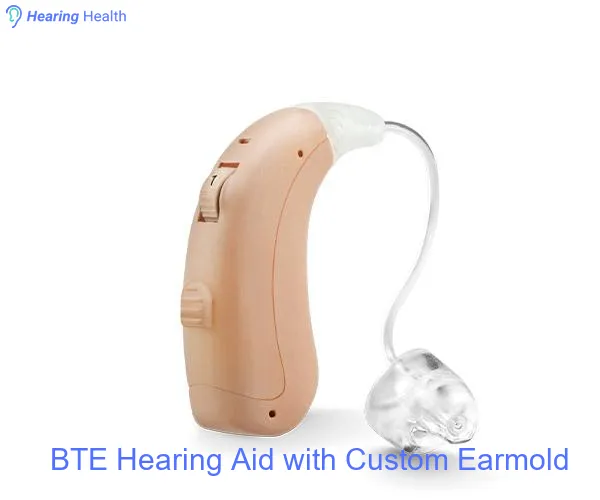 BTE Hearing Aid with Custom Earmold